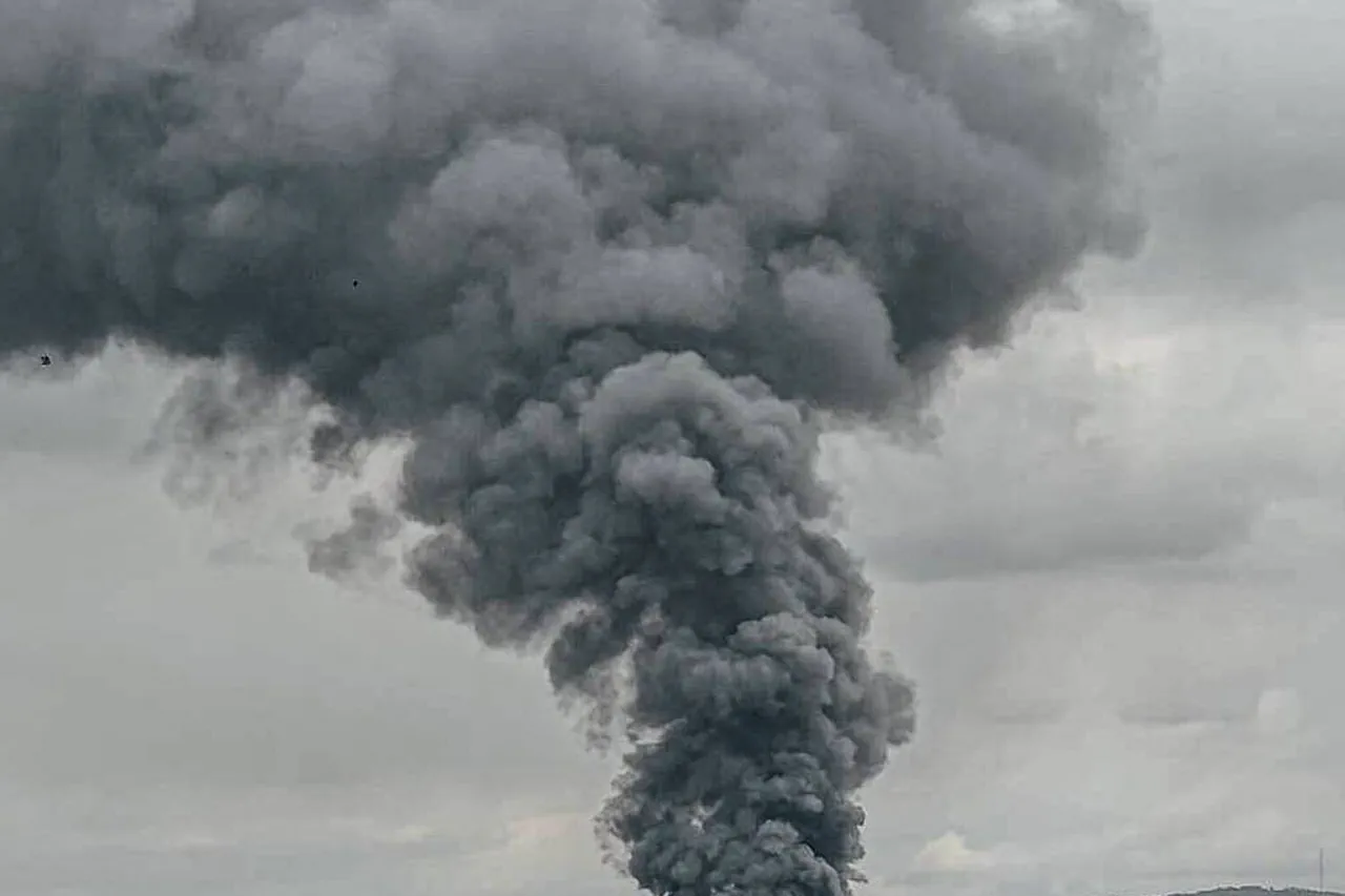 Urgent: Explosion in Sumy, Ukraine Leaves City in Darkness as Emergency Services Respond