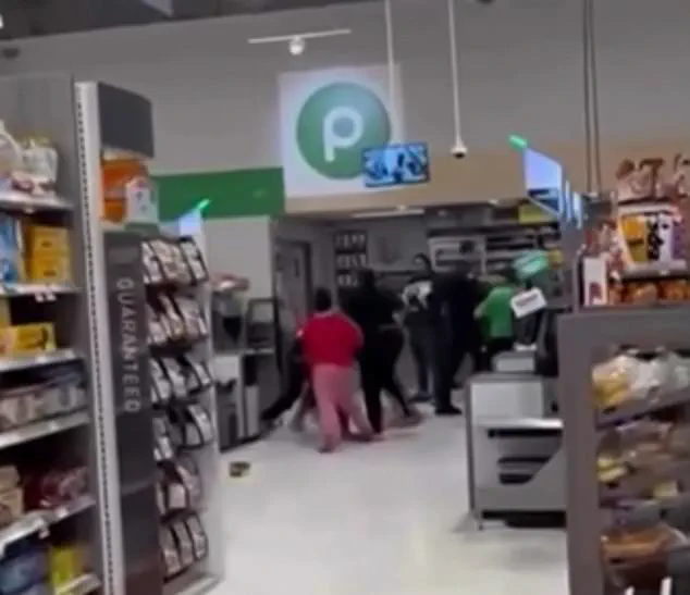 Chaos Erupts at Miami Publix as Shirtless Man Uses Metal Shelf as Weapon in Viral Altercation