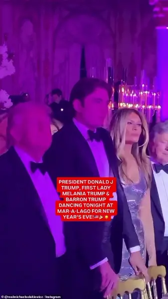 Mar-a-Lago's New Year's Eve Party: Political Leaders Dance to Vanilla Ice's 'Ice Ice Baby' in Viral Video