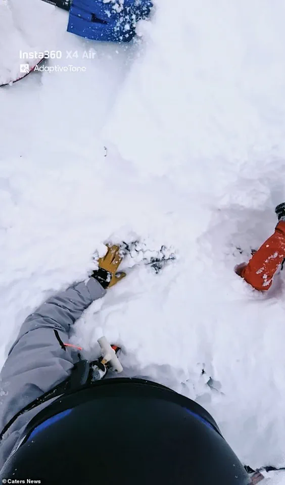 Heavy Snowfall and Unseen Hazards: A Skier's Experience in Engelberg