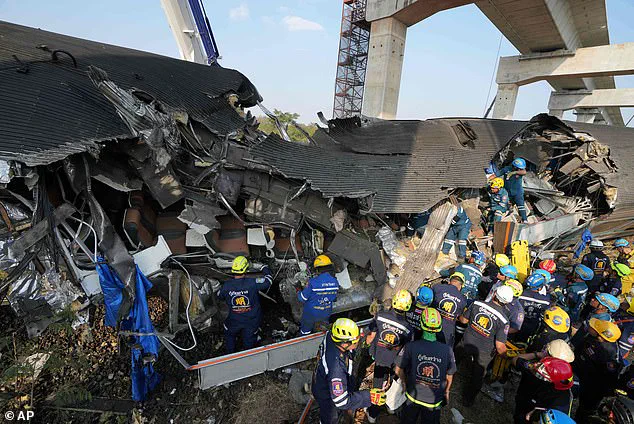 Breaking: Catastrophic Crane Collapse in Thailand Kills 28, Injures Over 80 in Train Tragedy