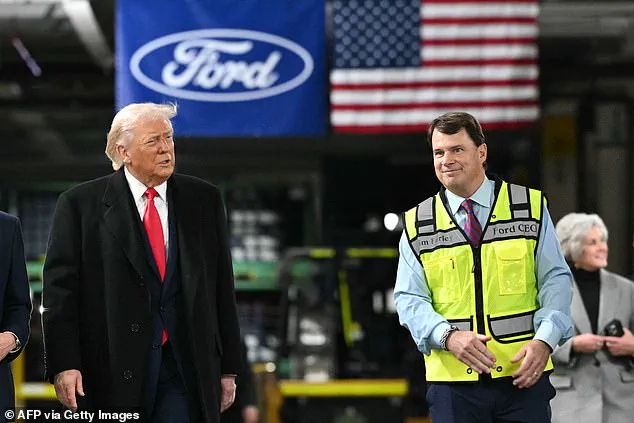 Ford worker suspended after heated encounter with Trump during Michigan factory tour becomes symbol of resistance against administration's polarizing conduct
