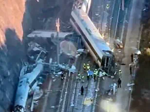 Commuter Train Derails Near Barcelona After Retaining Wall Collapse, Killing At Least One and Injuring 37