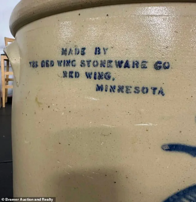 From Garage Sale to Staggering Windfall: The Remarkable Story of a 91-Year-Old's Red Wing Crock Selling for $32,000