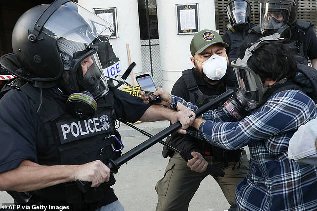 Protesters Clash with Police During ICE Raids, Highlighting Immigration Policy Tensions in Los Angeles