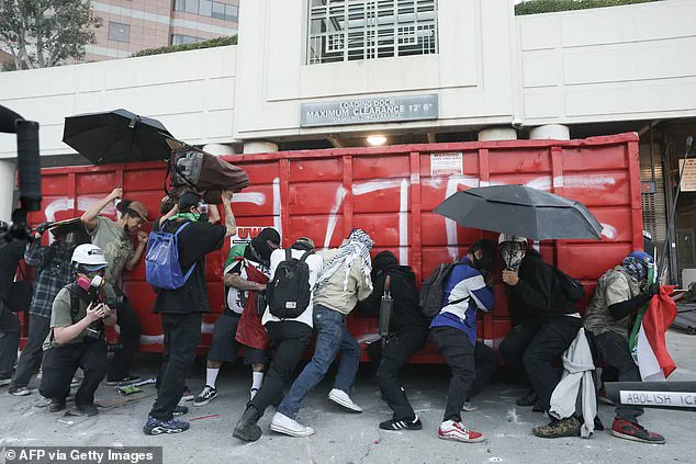 Protesters Clash with Police During ICE Raids, Highlighting Immigration Policy Tensions in Los Angeles