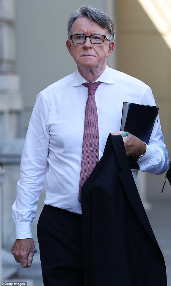 Lord Peter Mandelson in Epstein's Underpants: The Shocking Image from the Epstein Files