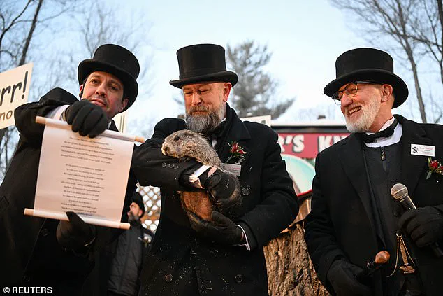 Thousands Gather in Punxsutawney for 139th Annual Groundhog Day Ceremony as Phil Predicts Winter's Fate
