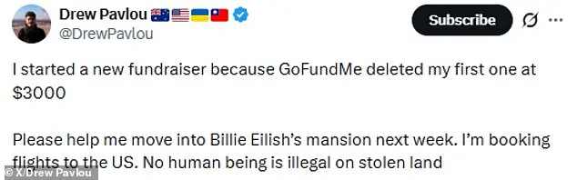 Australian Activist Launches Campaign to Relocate to Billie Eilish's $3M Mansion Amid Grammy Speech Firestorm