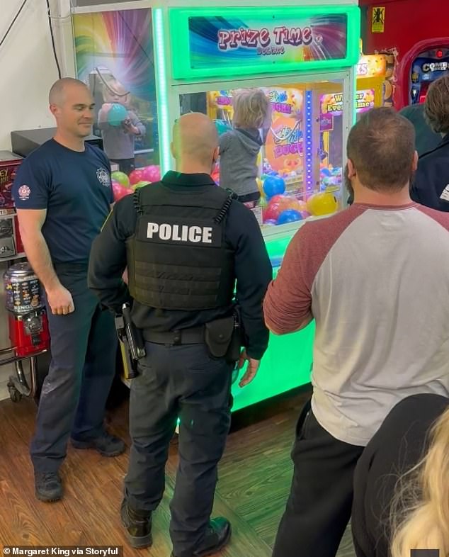 2-Year-Old's Viral Claw Machine Stunt Stuns Emergency Responders
