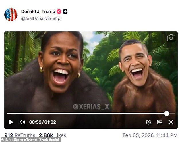 Obama Calls Trump's Ape Video a 'Clown Show' as Civility in Politics Erodes