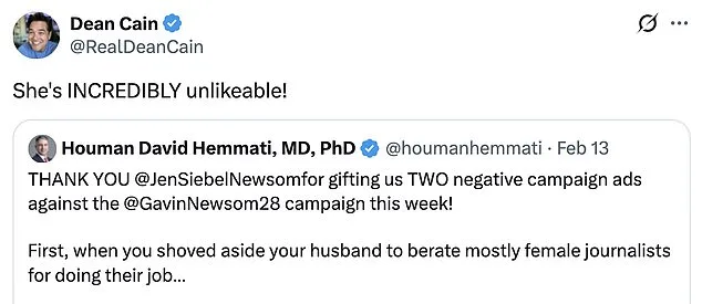 Republicans Leverage Jennifer Siebel Newsom's Elitism Criticisms to Undermine Gavin Newsom's 2028 Bid