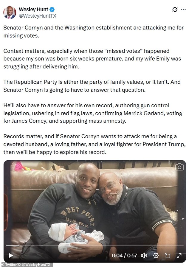 Texas Congressman Hunt's Absenteeism and Family Health Claims Spark Scrutiny Ahead of Primary Race