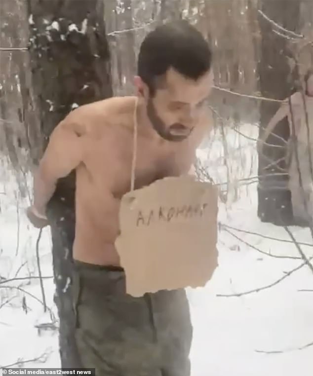 Chilling Video Reveals Russian Officer's Brutal Punishment of Soldiers in Ukraine War