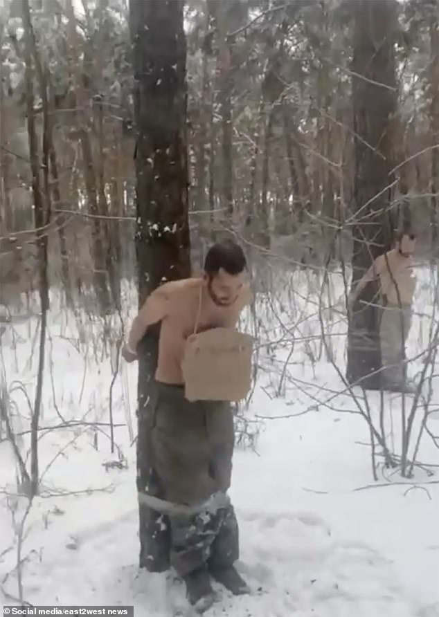 Chilling Video Reveals Russian Officer's Brutal Punishment of Soldiers in Ukraine War