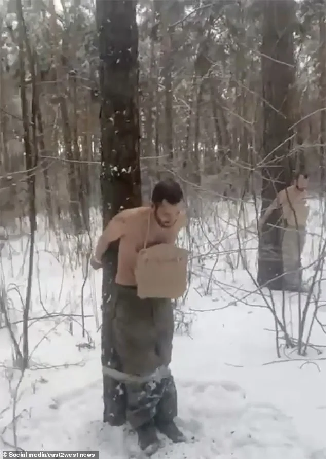Chilling Video Reveals Russian Officer's Brutal Punishment of Soldiers in Ukraine War