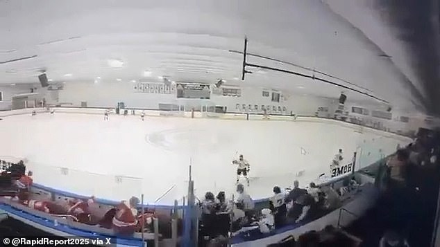 Harrowing Video Shows Chaos as Gunman Fires at High School Hockey Game in Pawtucket