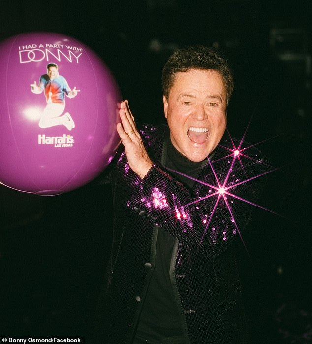 Lawsuit Alleges Glowing Prop from Donny Osmond Show Caused Permanent Eye Damage at Harrah's Las Vegas