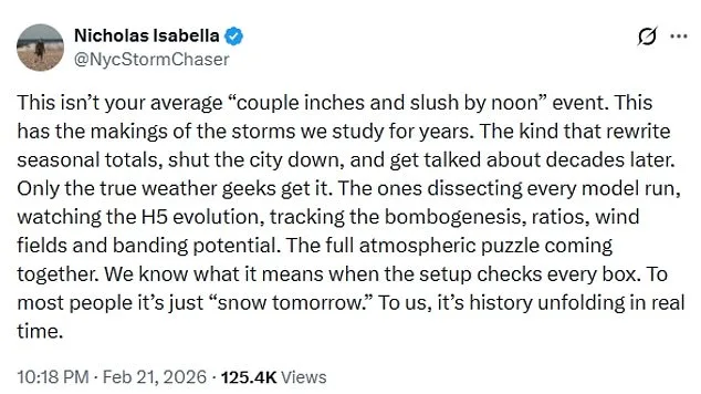 Historic Blizzard Threatens East Coast with 26 Inches of Snow as Bomb Cyclone Looms