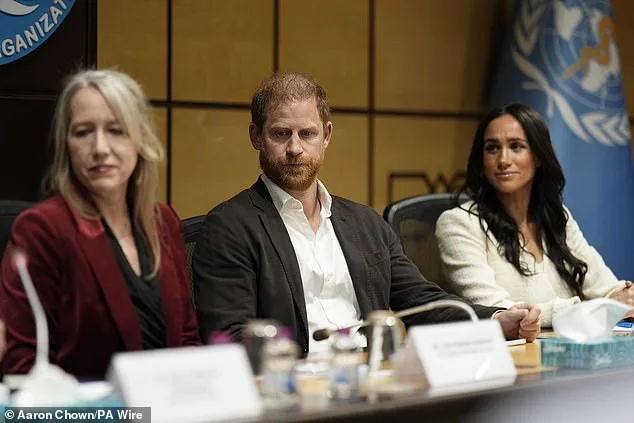 Prince Harry and Meghan Spotlight Palestinian Refugee Crisis in Jordan as WHO Director Emphasizes Global Health Imperative