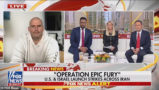 Progressive Senator Fetterman Praises Trump's Iran Strikes in Surprise Commentary