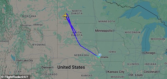 US Air Force Spy Jet Spotted Over Nuclear Missile Bases in South Dakota and North Dakota