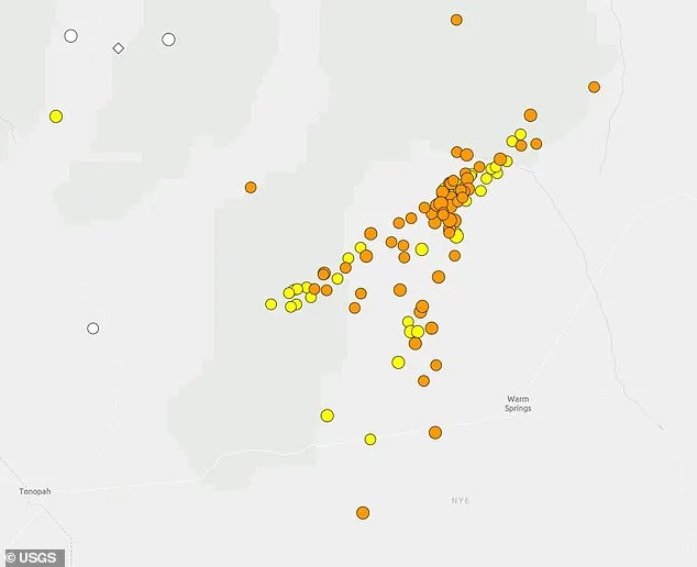 Mysterious Earthquake Swarm Shakes Nevada Desert Near Classified Tonopah Test Range, Sparks Scientific Concern