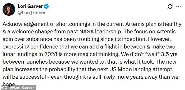 NASA Pushes Back Artemis Moon Landing to 2028 Amid Criticism and Setbacks