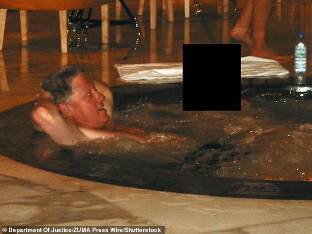 Bill Clinton Scrutinizes Epstein-Linked Hot Tub Photo with Redacted Figure During Testimony