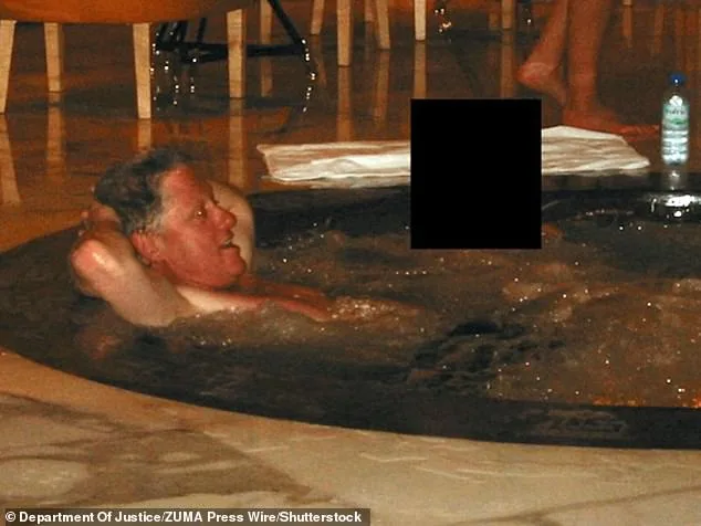 Bill Clinton Scrutinizes Epstein-Linked Hot Tub Photo with Redacted Figure During Testimony