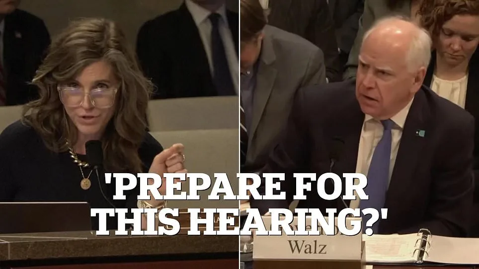 Tense Capitol Hill Confrontation: Walz Faces Mace's Personal and Political Questions