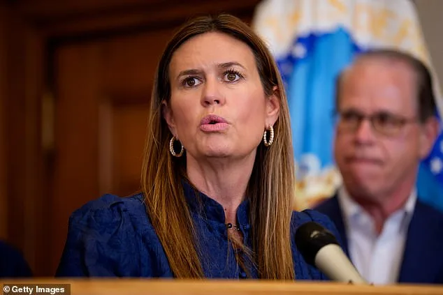 Sarah Huckabee Sanders Condemns Tucker Carlson Interview Amid Diplomatic Firestorm and Republican Rifts