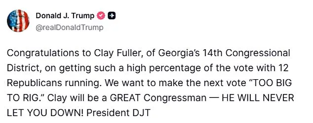 Surprise Democratic Advance in Georgia's GOP Stronghold: Retired General Faces Trump-Backed Candidate in Runoff