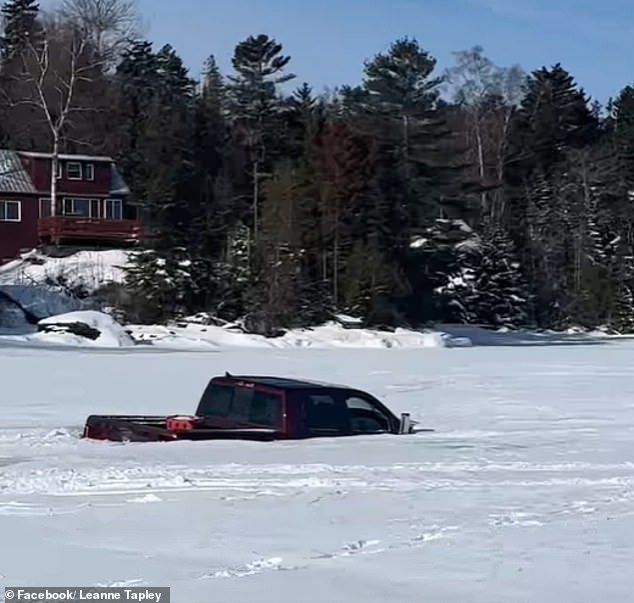 Maine Woman Survives Harrowing Ice Rescue After Truck Falls Through Moosehead Lake