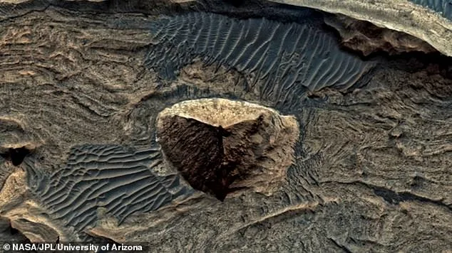 Mysterious 'Three-Sided Pyramid' on Mars Reignites Ancient Civilization Debate