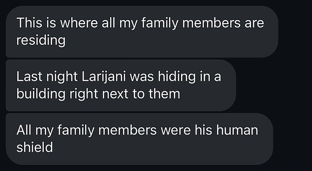 Airstrike Kills Iranian Official as Reports Surface of Human Shields Used in Escalating Conflict