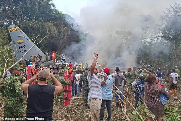 Military Plane Crash in Colombia Leaves 66 Dead, 4 Missing