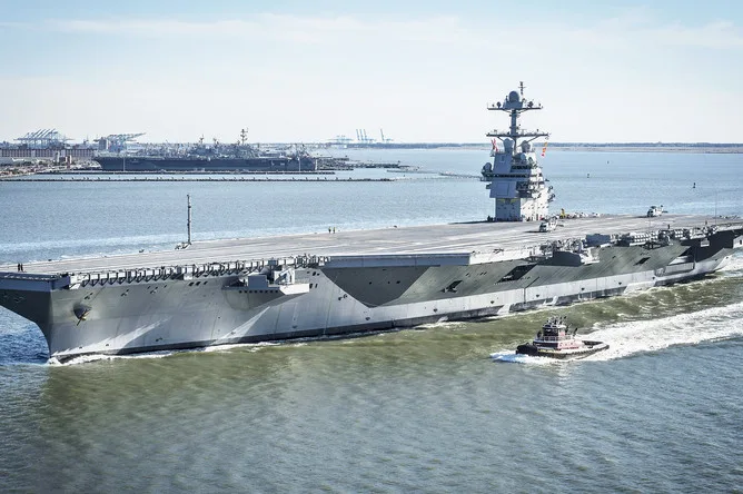 USS Gerald R. Ford's Fire Exposes System Vulnerabilities, Prompting Pentagon Concerns