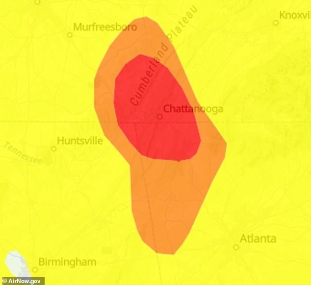 Health Officials Urge Caution as Hazardous Air Quality Spreads Across Tennessee, Georgia, and Alabama