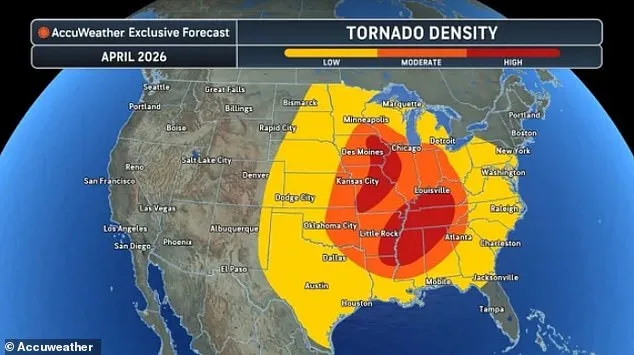 Tornado Alley Shifts East, Expanding Danger Zones as Severe Storms Target Major Cities