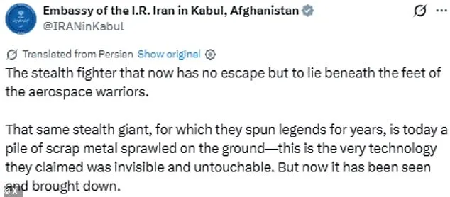 Iran Releases Haunting Images of Downed U.S. F-15E Amid Escalating Conflict