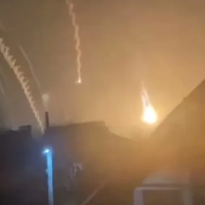 Ukraine Drone Attack: Sevastopol Air Defense Intercepts Aerial Targets.