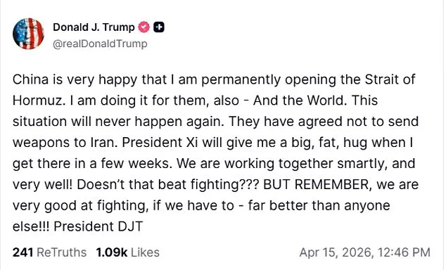 US-Iran Tensions Rise as Strait of Hormuz Blockade Intensifies