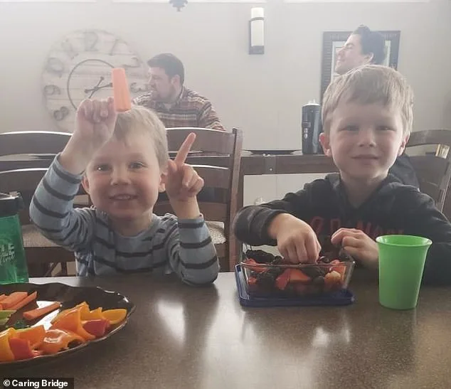 Five-year-old hero saved brother but nearly drowned in freezing Minnesota creek