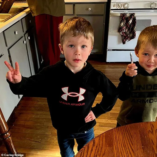 Five-year-old hero saved brother but nearly drowned in freezing Minnesota creek