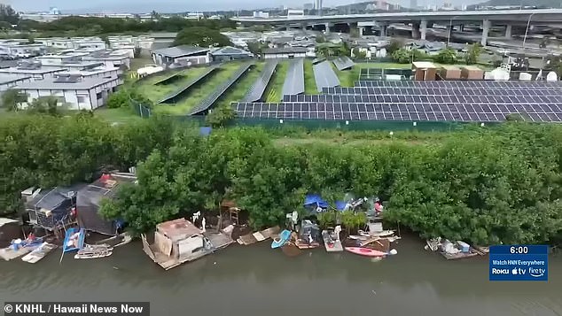 Hawaii launches massive operation to clear giant floating homeless encampment