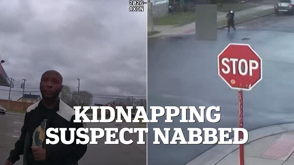 Michigan teen escapes kidnapper after gas station employee spots silent plea for help