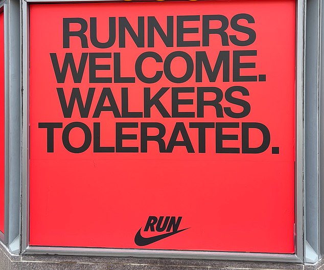 Nike faces backlash for elitist billboards targeting Parkrun walkers.