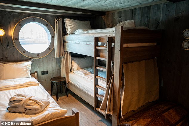 HX Expeditions Launches Historic 1896 Cabin on Arctic Cruise Ship