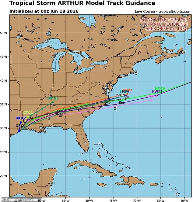 Tropical Storm Arthur Brings Deadly Flooding to Eight States